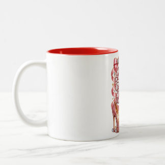Blessed beyond measure on my birthday Two-Tone coffee mug