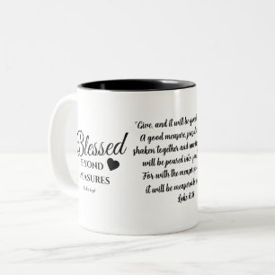 Blessed Beyond Measures Mug