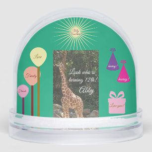 Blessed Birthday, Snow Globe