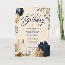 Blessed Birthday Wishes – Elegant Christian Birthd