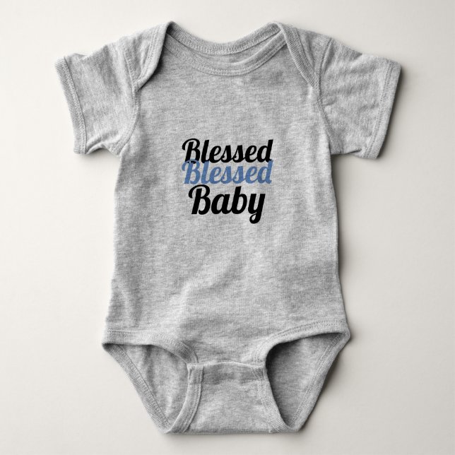 Blessed Blessed Baby Bodysuit (Front)