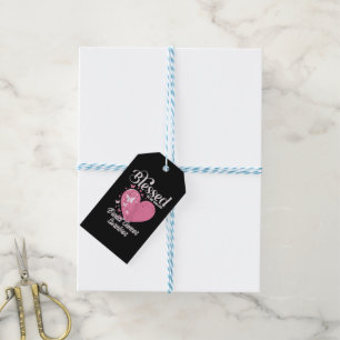 Blessed Breast Cancer Survivor Awareness Christian Gift Tags