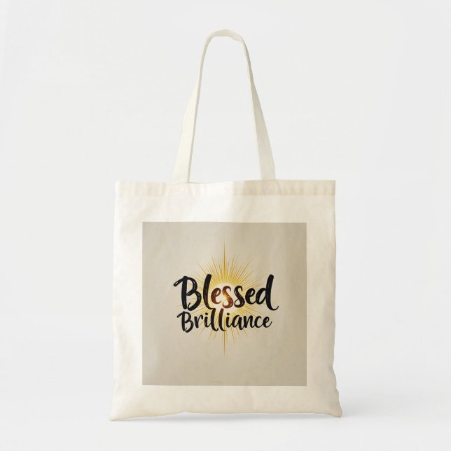 Blessed Brilliance Tote Bag (Front)