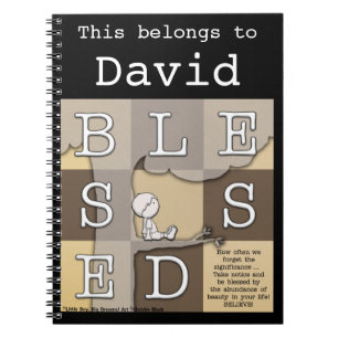 Blessed By  Abundance of Beauty Notebook