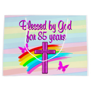 BLESSED BY GOD FOR 85 YEARS GIFT BAG