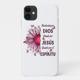 Blessed by God Loved by Jesus iPhone 11 Case