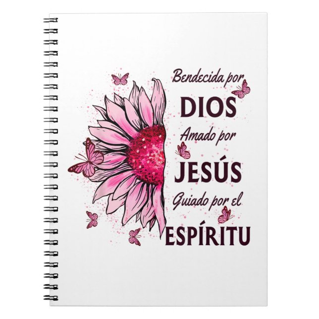 Blessed by God Loved by Jesus Notebook (Front)
