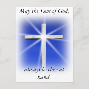 Blessed by God Postcard