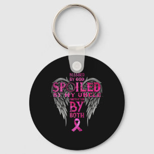 Blessed By God Spoiled By My Uncle Protected By Bo Key Ring