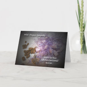 Blessed (Cat) Sympathy Card