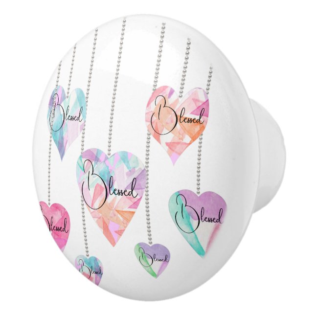 Blessed Ceramic Knob (Right)