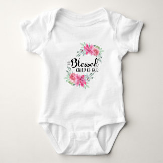 Blessed child of God Baby Bodysuit
