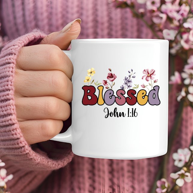 Blessed Christian Coffee Mug (Creator Uploaded)