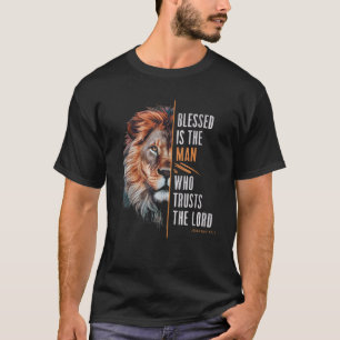 Blessed Christian God Jesus Faith Bible Verse Jere T-Shirt