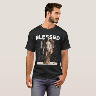 Blessed Classic Angel Statue Tshirt design