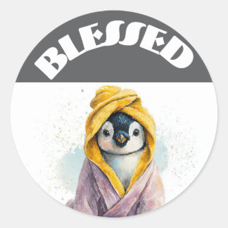 Blessed Classic Round Sticker