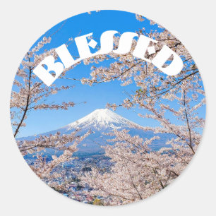 Blessed Classic Round Sticker