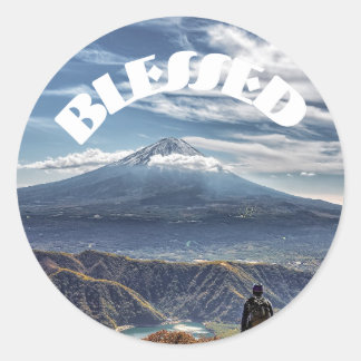 Blessed Classic Round Sticker