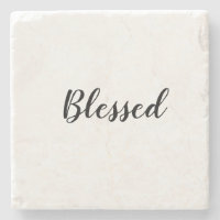 Blessed coaster