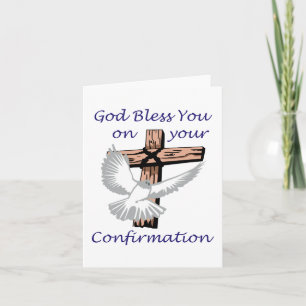 Blessed Confirmation Card