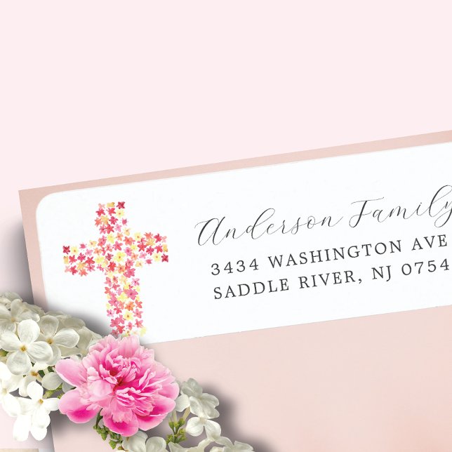 Blessed Cross Return Address Label (Creator Uploaded)