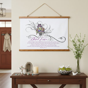 Blessed Easter Hanging Tapestry
