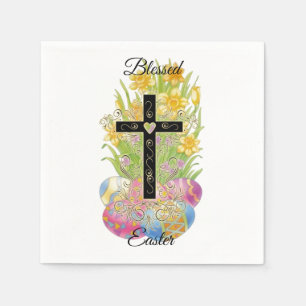 Blessed Easter Napkin