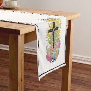 Blessed Easter Short Table Runner