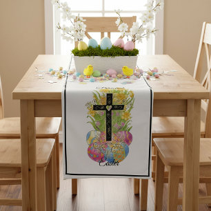Blessed Easter Short Table Runner