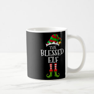Blessed Elf Fun Matching Pajama Group Christmas Wo Coffee Mug