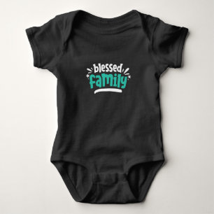 Blessed Family Baby Bodysuit