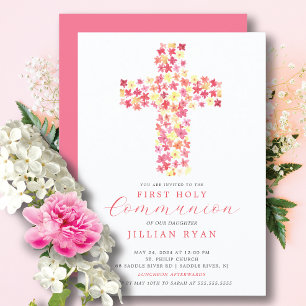 Blessed First Communion Invitation