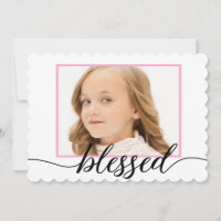 Blessed First Holy Communion Photo Thank you