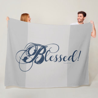 Blessed! Fleece Blanket