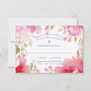 Blessed Foliage Response Card