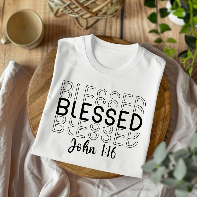 Blessed for Men and Women Christian T-Shirt (Creator Uploaded)