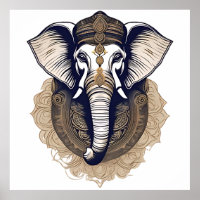 Blessed Ganesha: The Elephant God of Wisdom