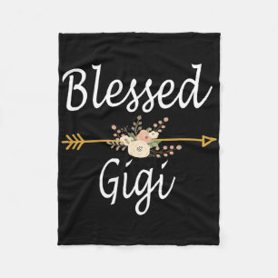 Blessed Gigi Mothers Day Gifts Fleece Blanket