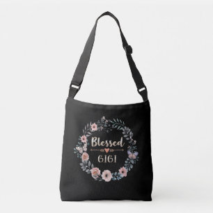 Blessed Gigi Thanksgiving Birthday Gift Crossbody Bag