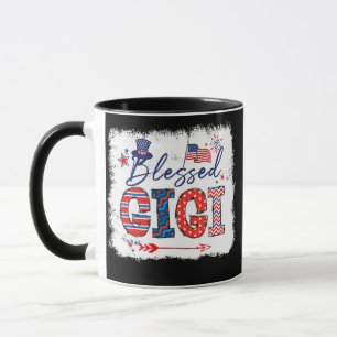 Blessed Gigi USA Patriotic Fourth Of July 4th Of Mug
