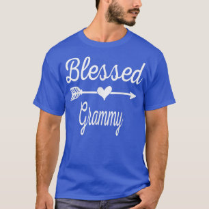 Blessed Grammy Grandma Mothers Day Gift For Mum Wo T-Shirt