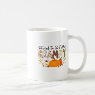 Blessed Grammy Pumpkin Fall Autumn Thanksgiving Mo Coffee Mug