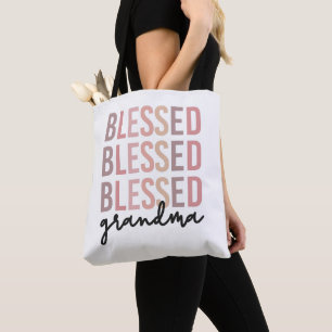 Blessed Grandma Gifts for Grandma Tote Bag