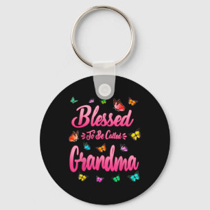 Blessed Grandma Shirt For Women Cute Mothers Day G Key Ring