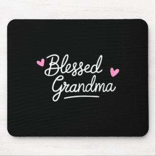Blessed grandma shirt women grandmother mothers da mouse pad