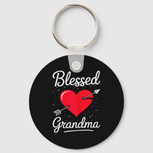 Blessed grandma shirt women happy mothers day key ring