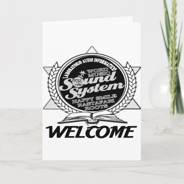 Blessed happy smile invitation (Front)