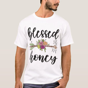 Blessed Honey Grandmother Honey Grandma Appreciati T-Shirt