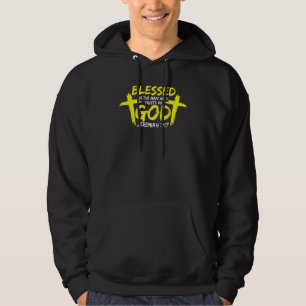 Blessed Is The Man Who Trusts In God Christian Fai Hoodie