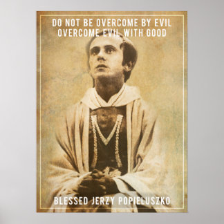 Blessed Jerzy Popiełuszko Poster